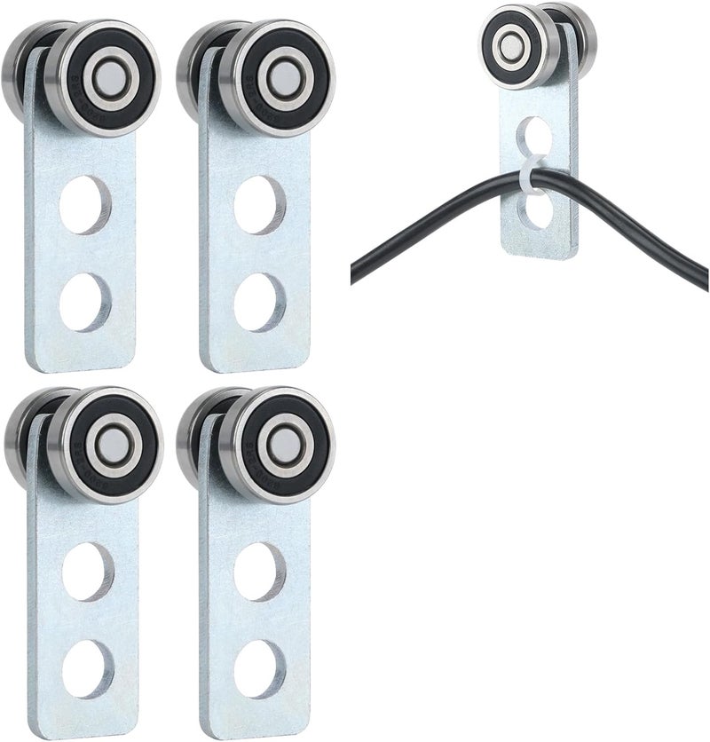 Fuperoo 2Wheel Trolley Assembly Rollers.Bearing Trolley Assembly.The top of The Trolley has Room for Set Screws, Allowing The use of a 1-5/8" high Strut Channel - Image 1